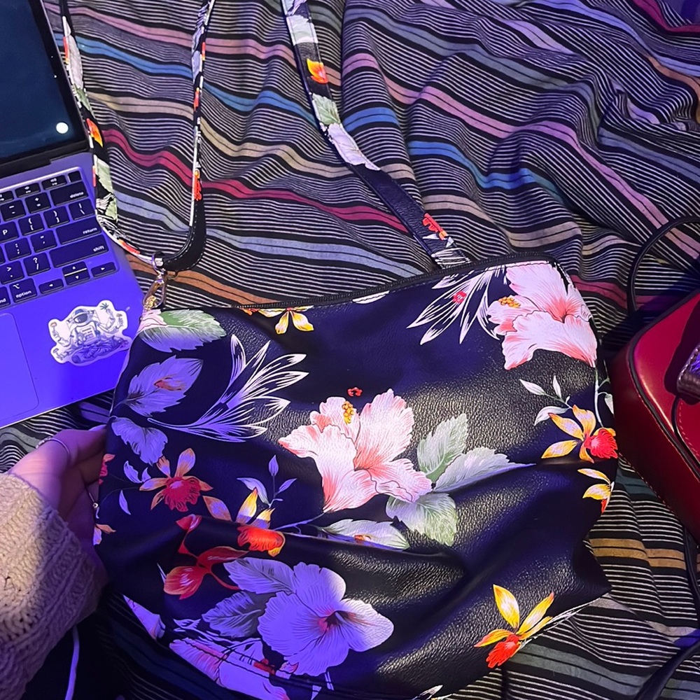 floral purse